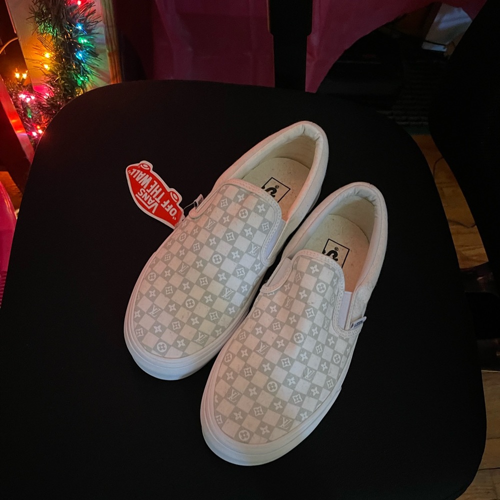 Woman’s size 9 Vans-Louis Vuitton